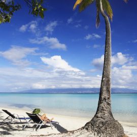 Relaxing on the Beach